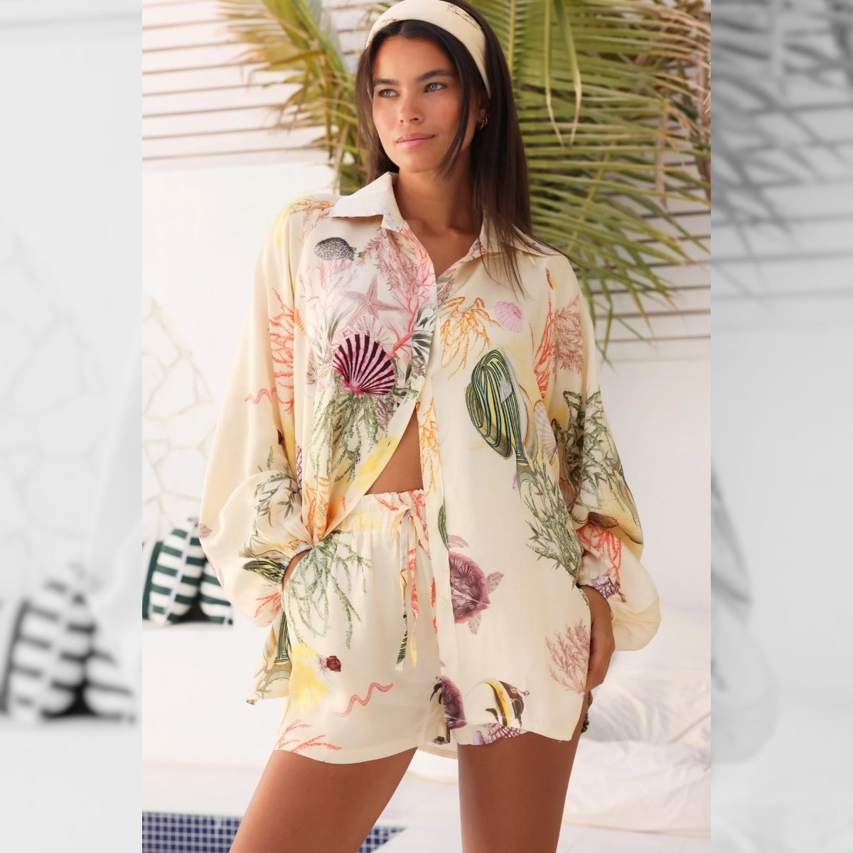 Amalfi Dream Short Co-Ord Set