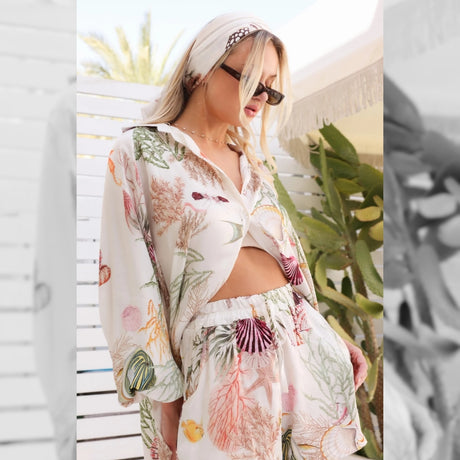 Amalfi Dream Short Co-Ord Set