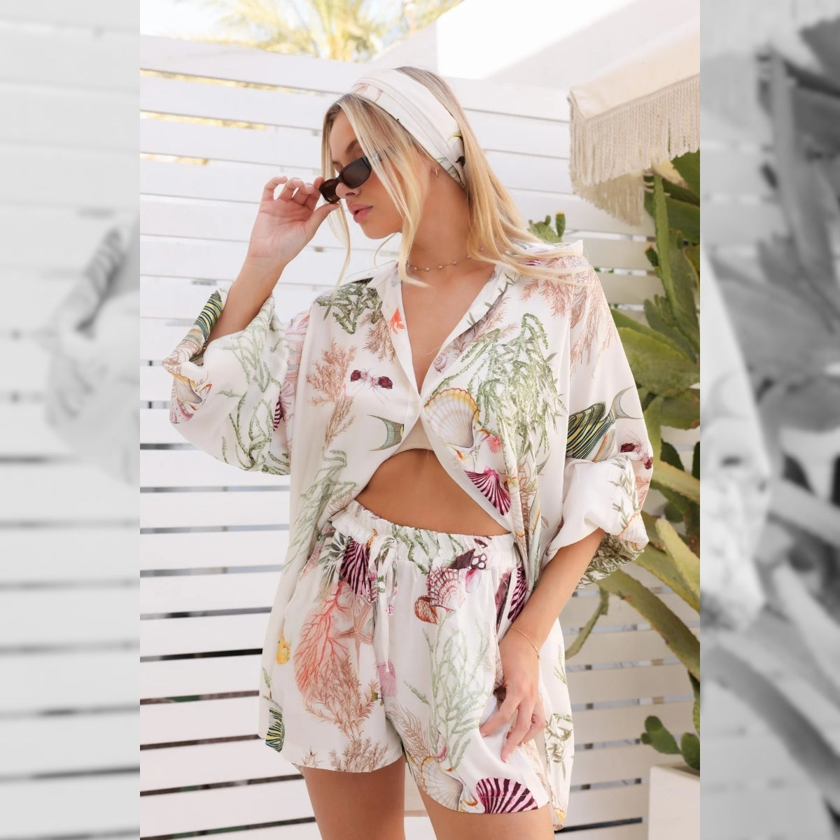 Amalfi Dream Short Co-Ord Set