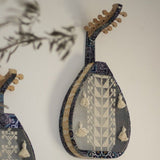 Arabic Pattern Oud Guitar Wall Hanging Decor