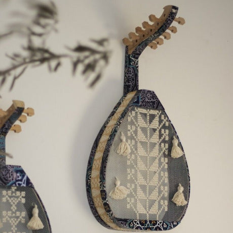 Arabic Pattern Oud Guitar Wall Hanging Decor