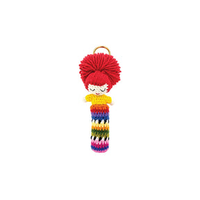 Basma Collection Red Doll Bag Crochet Charm