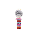 Basma Collection Grey Doll Bag Crochet Charm