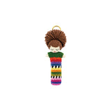 Basma Collection Brown Doll Crochet Charm