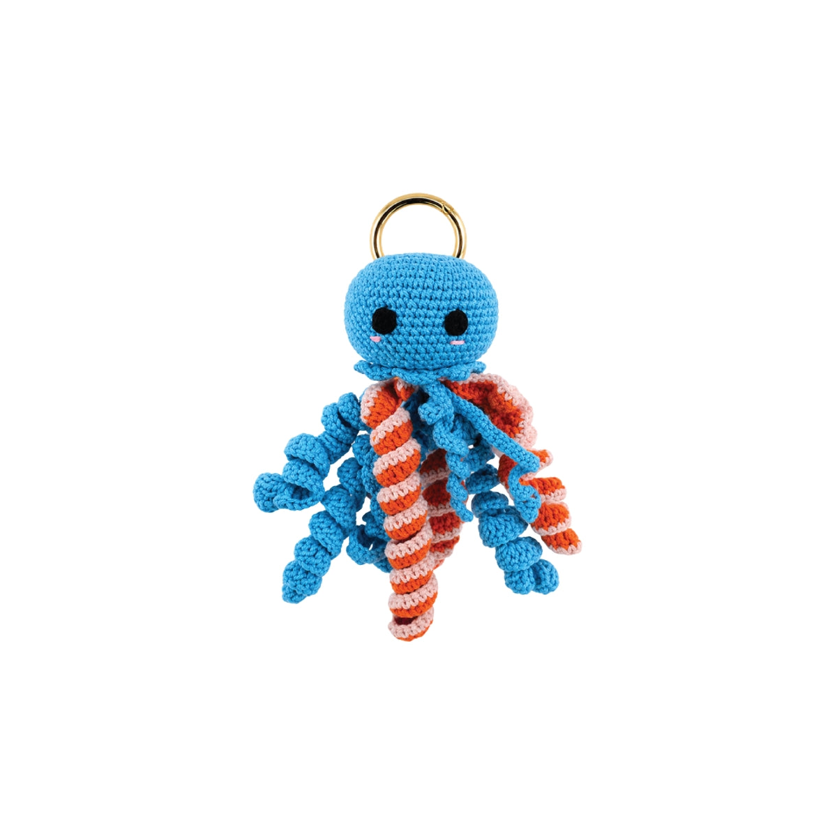 Basma Collection Octopus Crochet Bag Charm