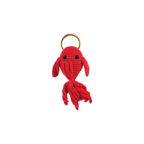 Basma Collection Fish Crochet Bag Charm