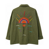 Sunset Rays Embroidered Jacket