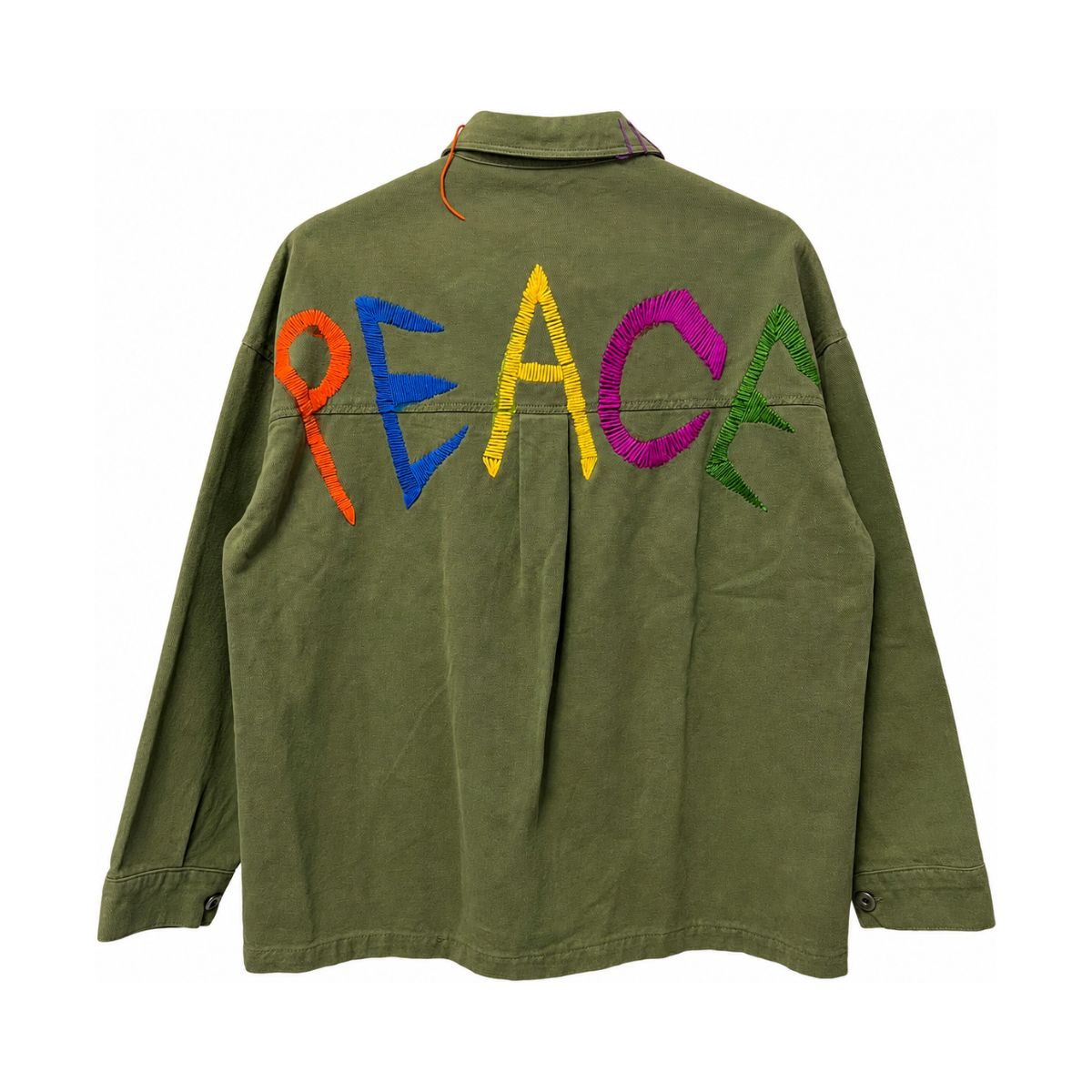 Peace Embroidered Jacket