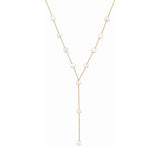 Rima Design Medium White Star Lariat Necklace