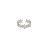 Rima Design Silver Stars Open Ring