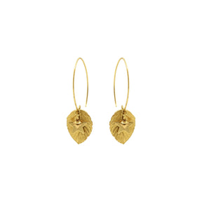 Rima Design Golden Wishleaf Earrings