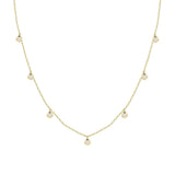 White Opal Dew Drops Reversible Necklace