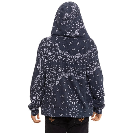 Bandana Zip Hoodie