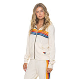 5 Stripe Zip Hoodie
