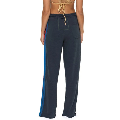 5 Stripe Wide Leg Sweatpants