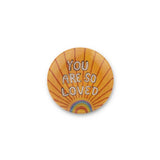Sugarboo & Co You Are So Loved Mini Round Decoupage Plate