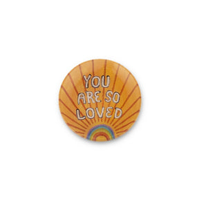 Sugarboo & Co You Are So Loved Mini Round Decoupage Plate