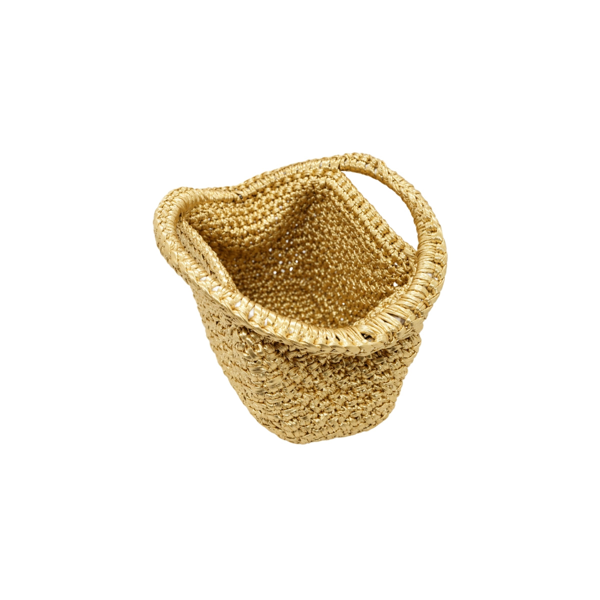 Solea Gold Clutch Bag