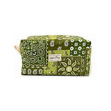 Cofin Paris Large Louise Green Bandana Toiletry Bag