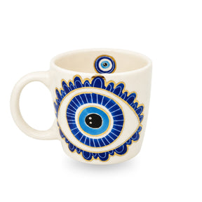 Noorena Petal Evil Eye Ceramic Mug