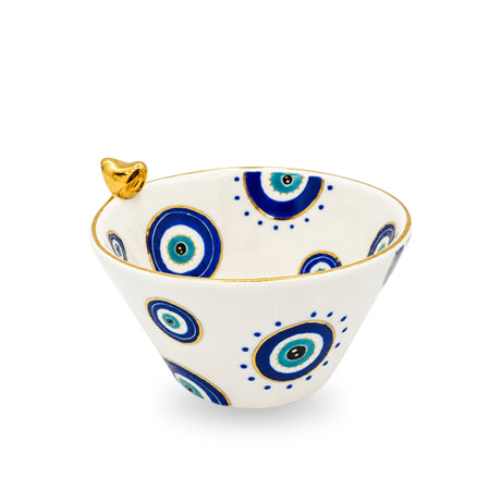 Noorena Large Evil Eye Birdie Bowl