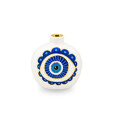 Noorena Medium Scallop Evil Eye Ceramic Pomegranate
