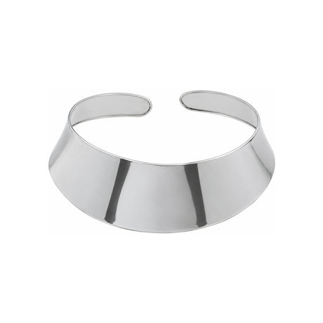 Wide Band Open Collar Choker