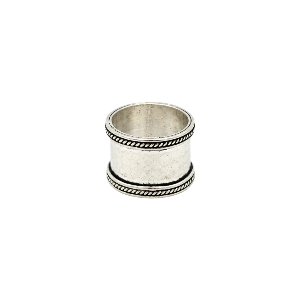 Labradorite Hammered Ring