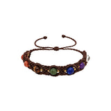 You & Eye 7 Chakra Macrame Bracelet