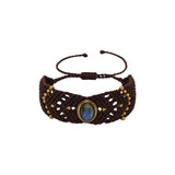 You & Eye Labradorite Macrame Bracelet