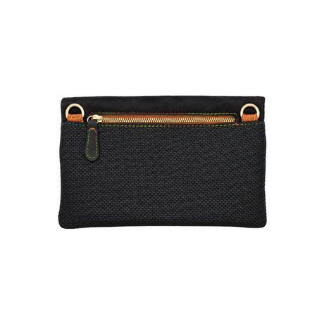 Brown & Tiger Print Minilie Clutch Bag