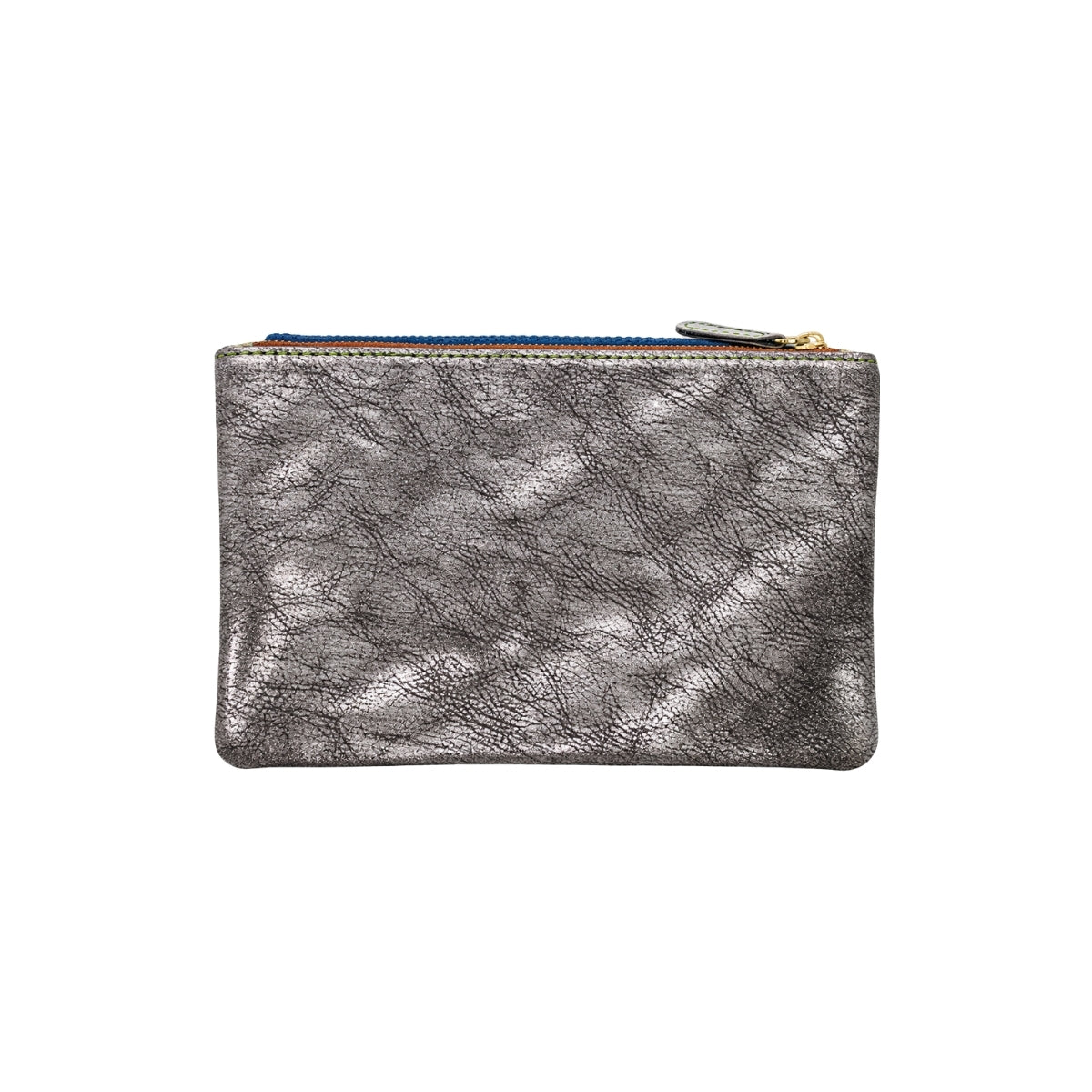 Blue & Snake Print Surf & Turf Clutch Bag