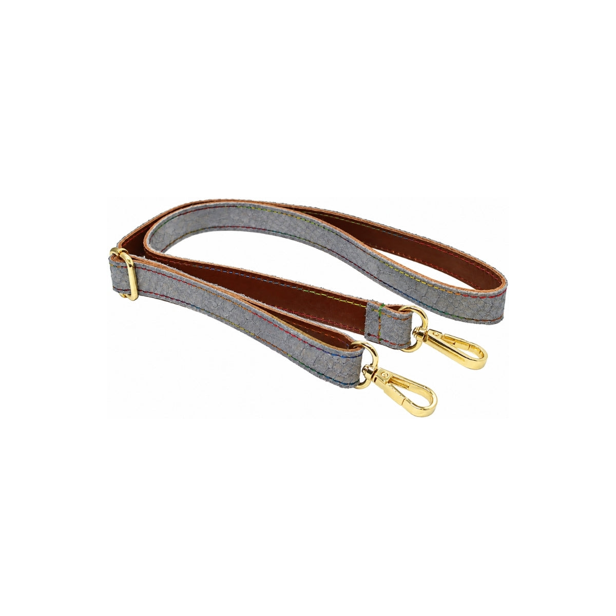 Grey Star Suede Maxi Surf & Turf Clutch Bag