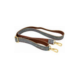 Brown Snake Print Maxi Surf & Turf Clutch Bag