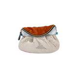 Ebarrito Sparkling Pink Tight Rope Dancer Leather Clutch