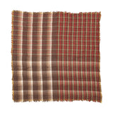 Brown Plaid Scarf