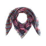 Pink Plaid Scarf