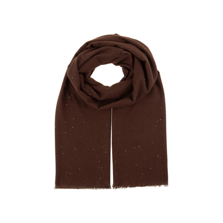 Alex.Max Brown Sparkle Shawl