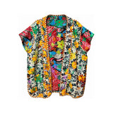 Vintage Floral Quilted Kantha Vest