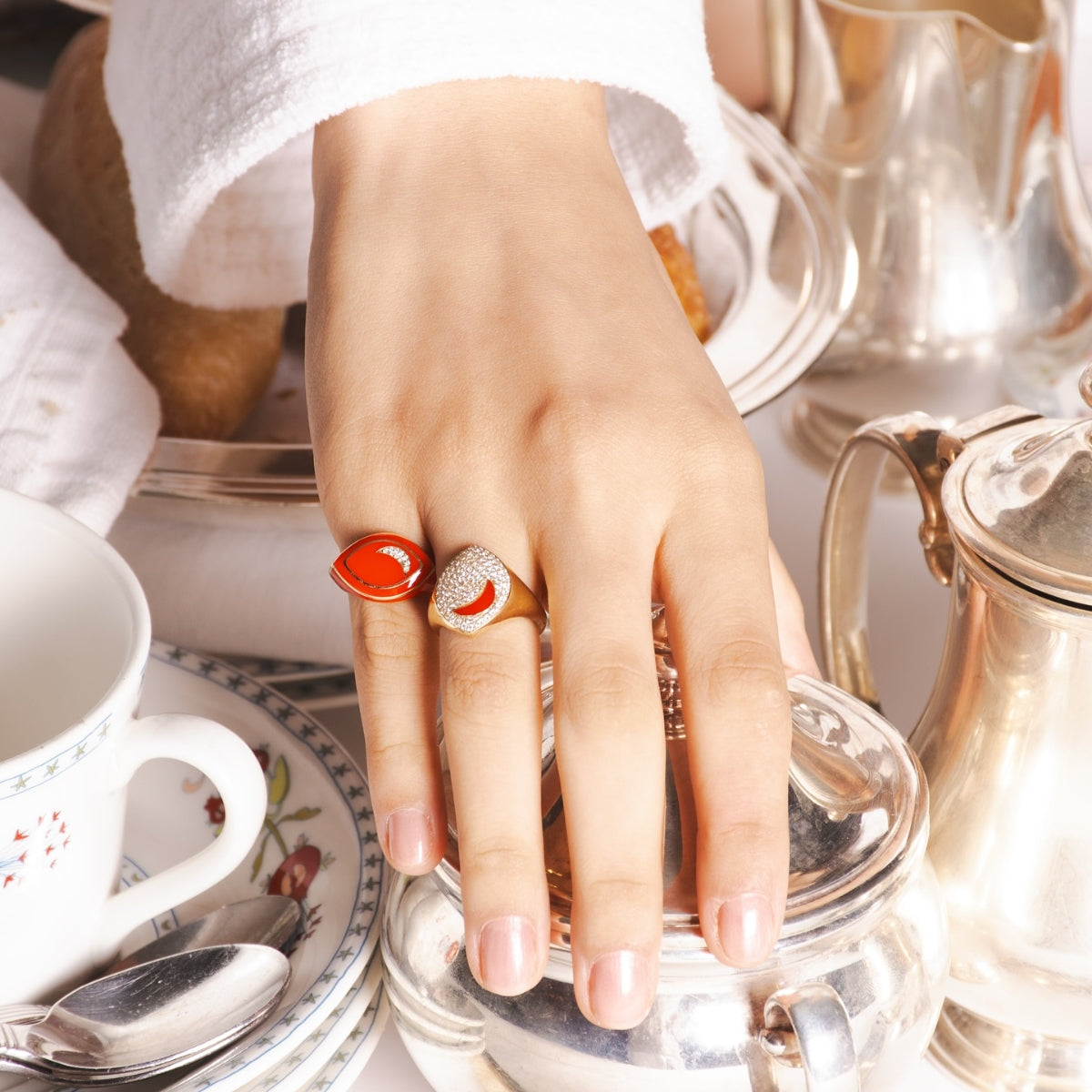 Crescent Elemental Ring