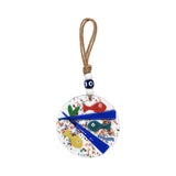 You & Eye Lucky Catch Fish Glass Wall Hanging
