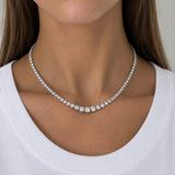Graduated Tennis Necklace