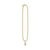 Romy Collection Pear Shape Charm Necklace
