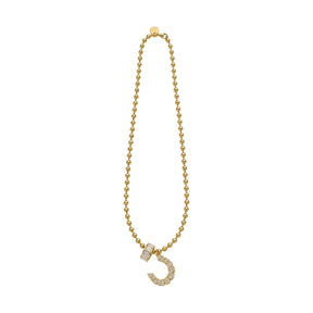 Romy Collection Horse Shoe Charm Necklace