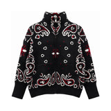You & Eye Black Bandana Zip Jacket