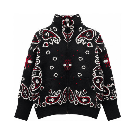 You & Eye Black Bandana Zip Jacket