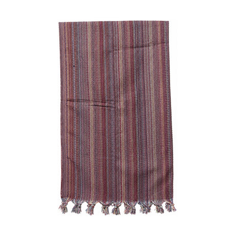 Mellow Purple Rainbow Striped Towel | Boom & Mellow