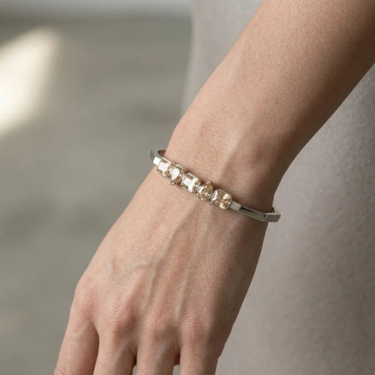 Duality Citrine Bracelet