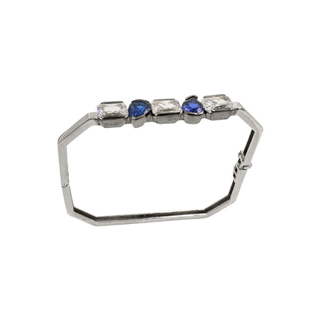 Chant Arzo Duality Blue Sapphire & CZ Bracelet