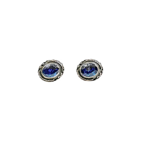 Chant Arzo Azura London Blue Topaz Earrings